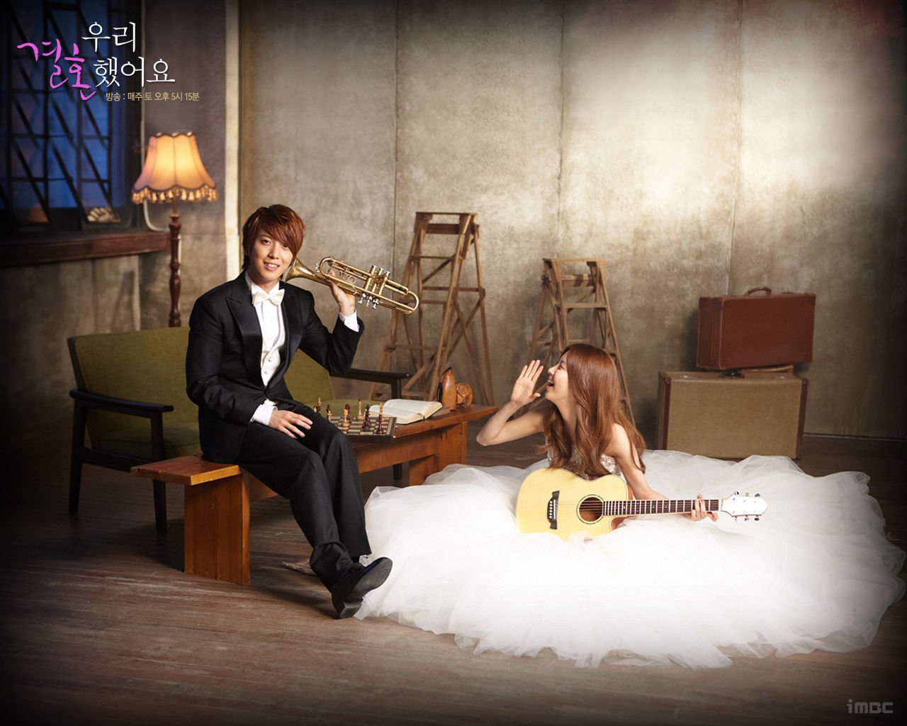 求红薯夫妇的高清婚纱照