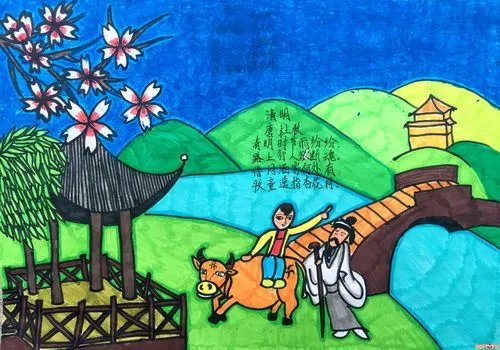 怎么画清明节的画 一等奖