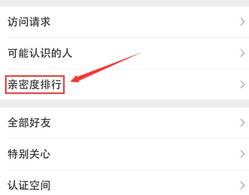iphone版qq空间亲密度排行怎么查看呢