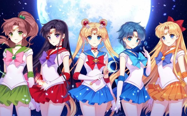 美少女战士五个人分别是谁？