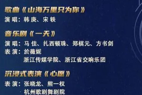 湖南跨年晚会2022节目单顺序