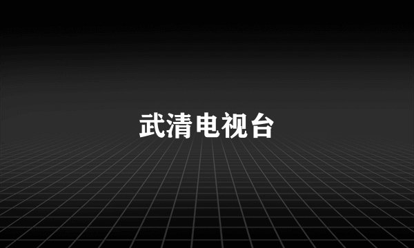 武清电视台