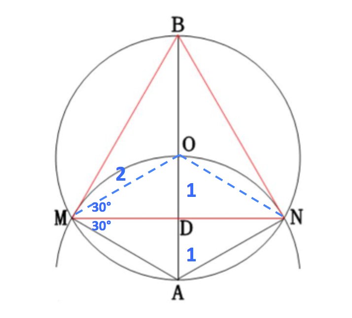 利用直尺和圆规在圆内作正三角形原理是什么?