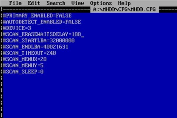 mhdd硬盘检测方法