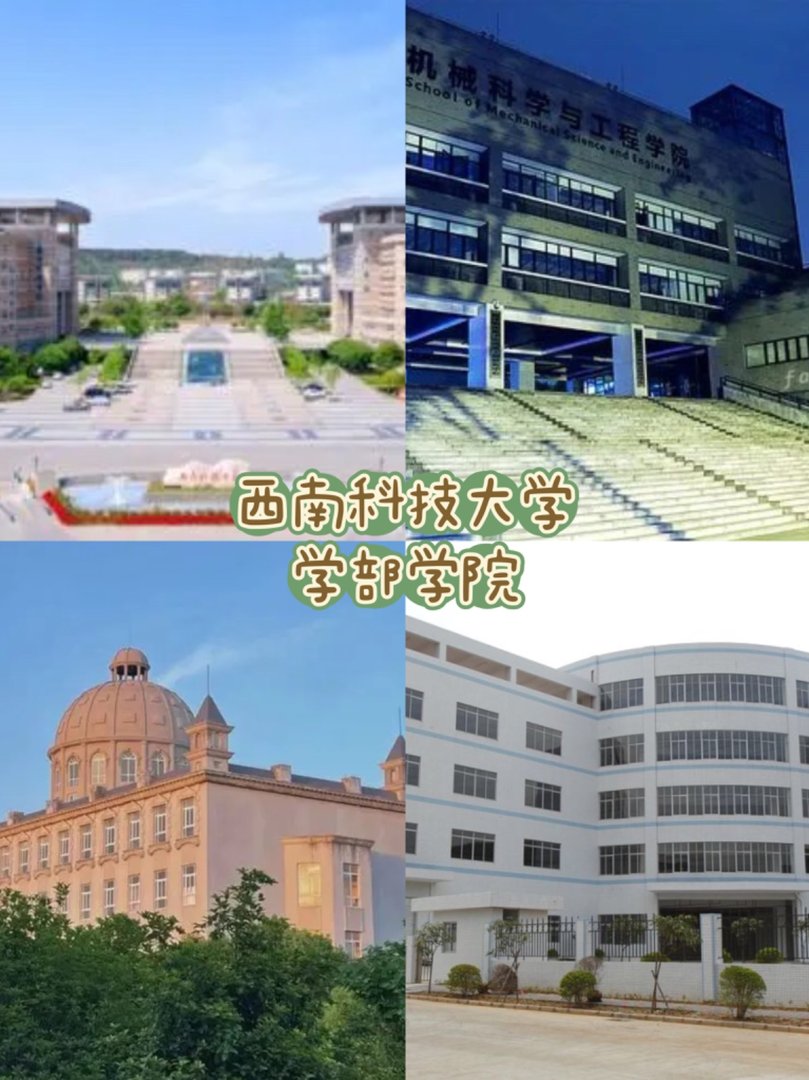 西南科技大学有哪些学部学院