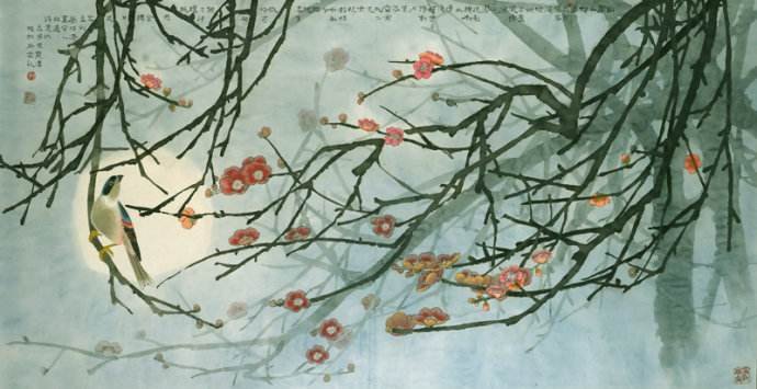 疏影横斜水清浅，暗香浮动月黄昏是什么意思