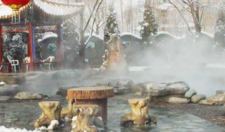 我国古人对温泉开发利用不止泡澡