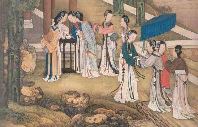 “七夕今宵看碧霄，牵牛织女渡河桥。”这句诗是什么意思