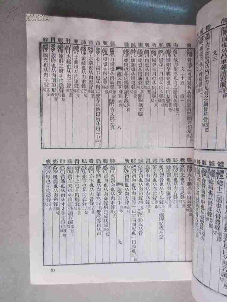 说文解字频道的栏目设置