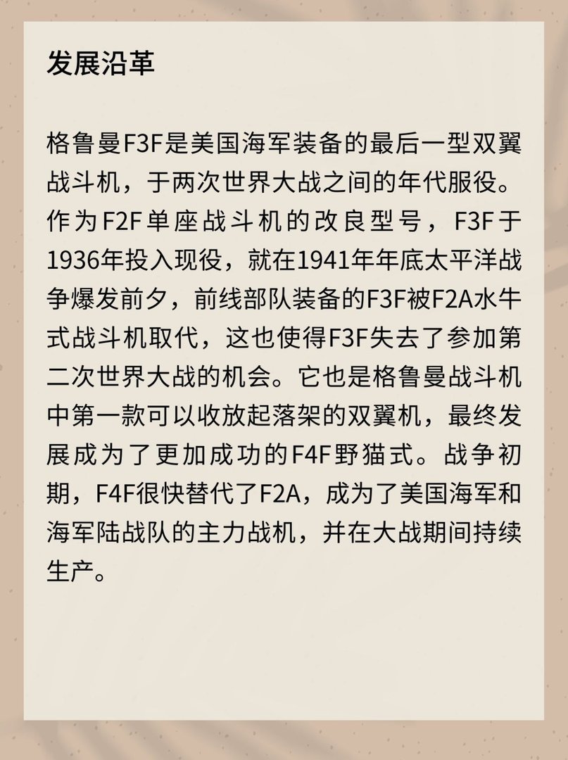 格鲁曼F2F/F3F战斗机