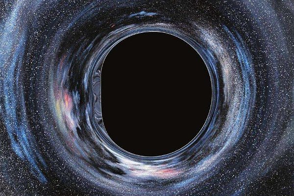 黑洞可以吃掉虫洞吗