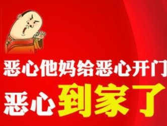 恶心他妈给恶心开门恶心到家了接着是什么？
