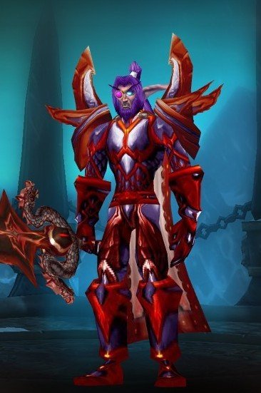 魔兽CJQ幻化装备，要【红色】的哦。