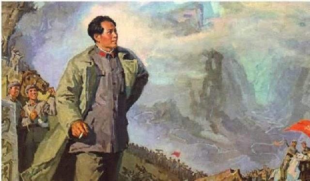 “问苍茫大地谁主沉浮”下一句是什么?