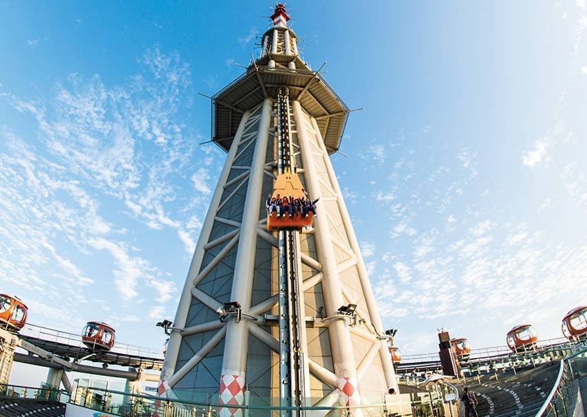 世界上最恐怖的跳楼机