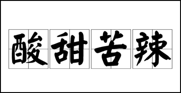 酸甜苦辣是什么意思