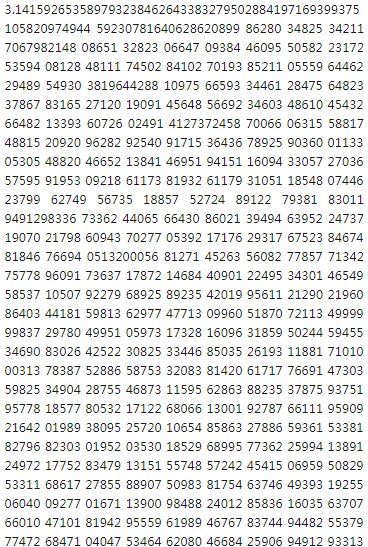 π等于多少?为什么?