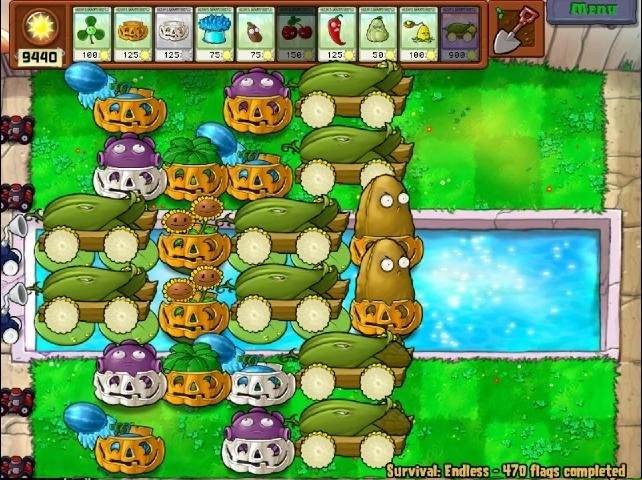 植物大战僵尸什么叫梯子八炮阵型?