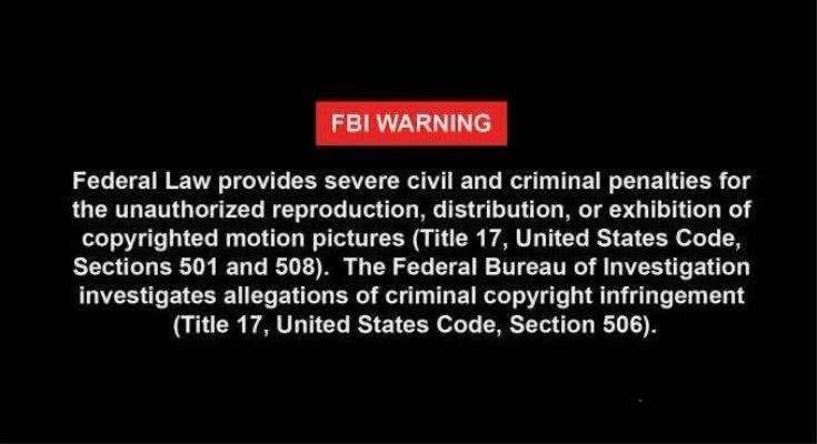 fbi warning的意思是什么呢？