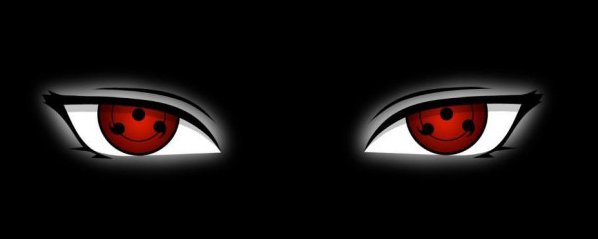 直勾玉写轮眼是什么意思？斑和佐助是直钩玉写轮眼，那和弯钩玉有什么区别？