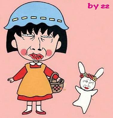 求张非主流女头像、要一个小女生丸子头扎个辫子 面无表情，看不到脸，比较唯美比较可爱点的