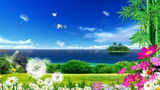 人间最美四月天诗词