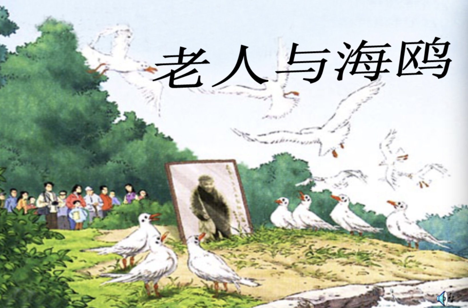 老人与海鸥一共讲了几件事,分别讲了哪几件事