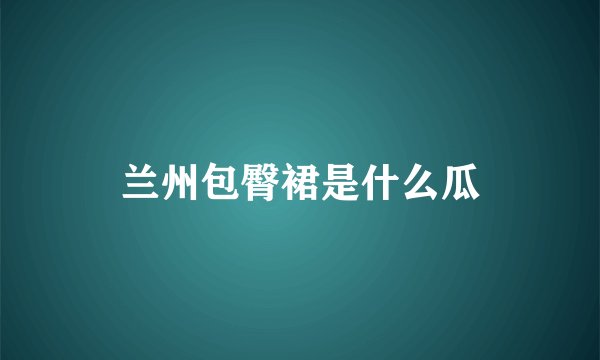 兰州包臀裙是什么瓜