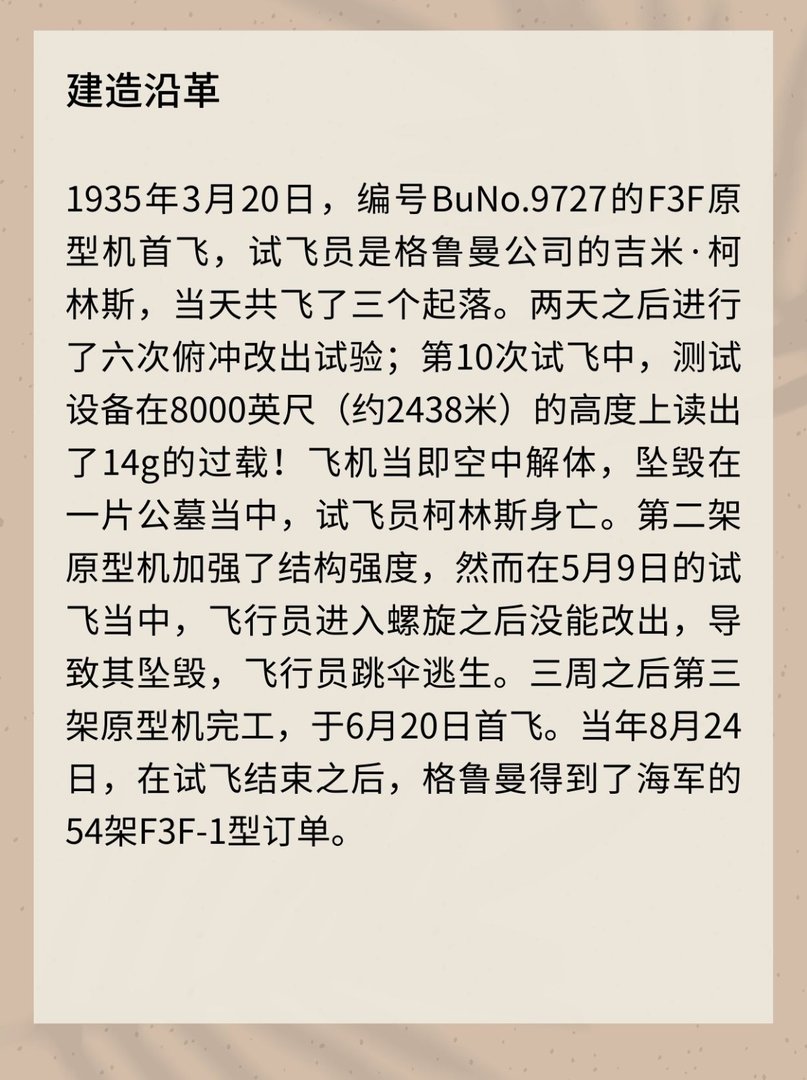 格鲁曼F2F/F3F战斗机