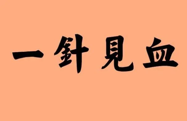 一针见血的读音