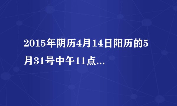 2015年阴历4月14日阳历的5月31号中午11点15分生的男孩姓彭取什么名字好?