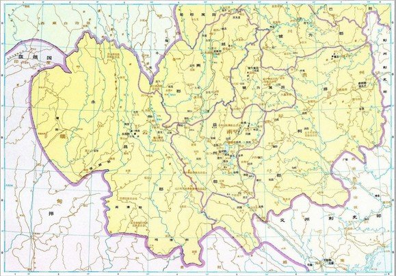 三国的西川是今天的哪里？多谢！！