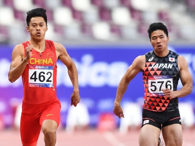 男子100米决赛时间