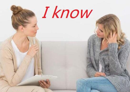 “I know”是什么意思?