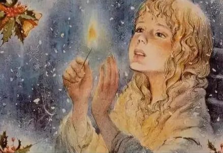 请简要概括文中的卖火柴的小女孩擦燃了几次火柴？