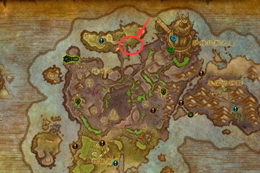 魔兽世界7.2破碎海滩的死木港在哪怎么走 死木港位置坐标多少