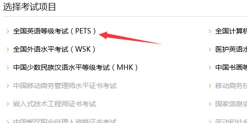 怎样查询英语A级成绩？