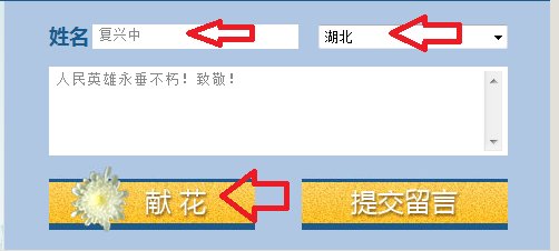 在中国文明网里怎么鞠躬,献花