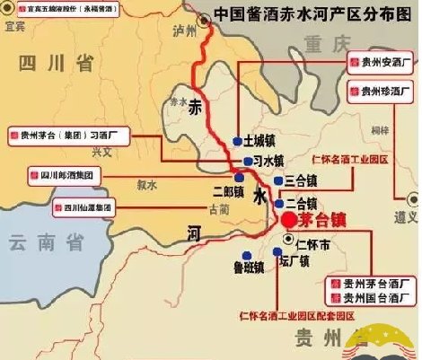 茅台镇的地质结构主要是