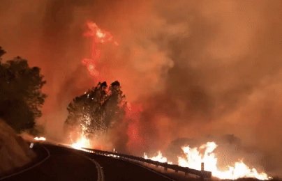 美国10个州87场大火正在燃烧，起火点都遍布在了哪里？