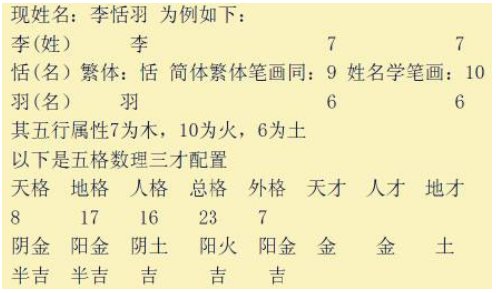 五格计算方法是怎么样的？