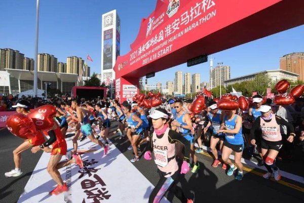 淮安马拉松2023路线图