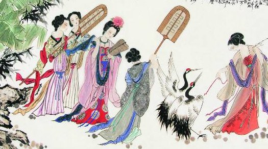 迟迟钟鼓初长夜，耿耿星河欲曙天，什么意思？