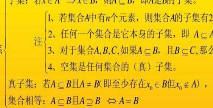 集合的符号是什么?