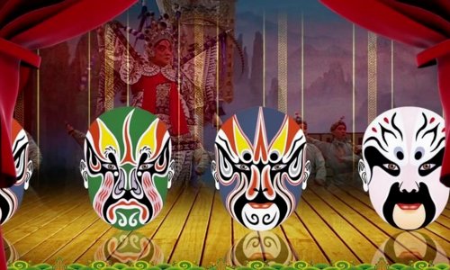 戏说脸谱的歌词的意思