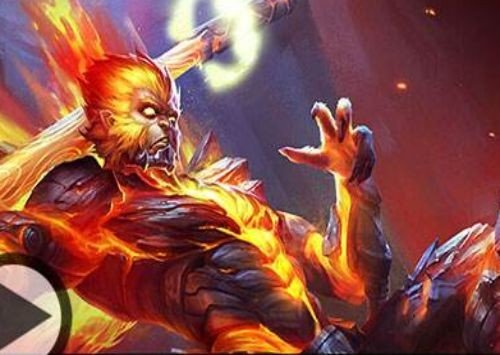 火焰孙悟空怎么画