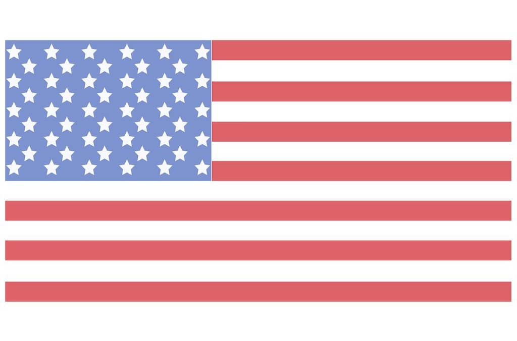 美国地图高清中文版一