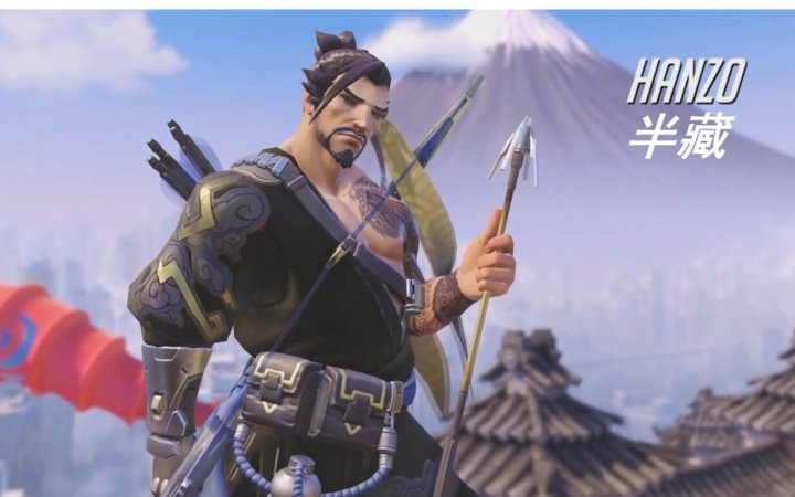 半藏开大招时喊的是啥来着