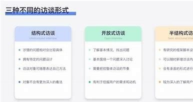 结构性访谈和非结构性访谈区别