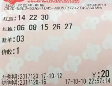 双色球中了四个红球多少钱？